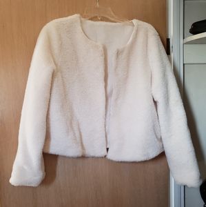 Womens faux fur jacket